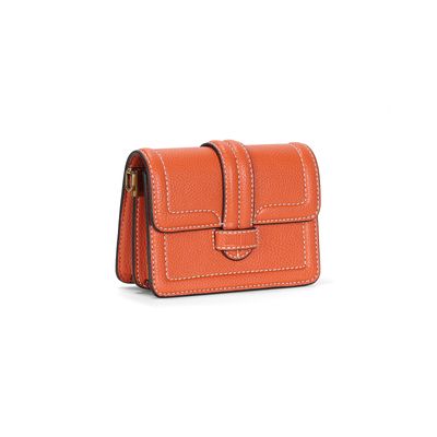 Bolsa Pequena Floater Laranja Alça Transversal
