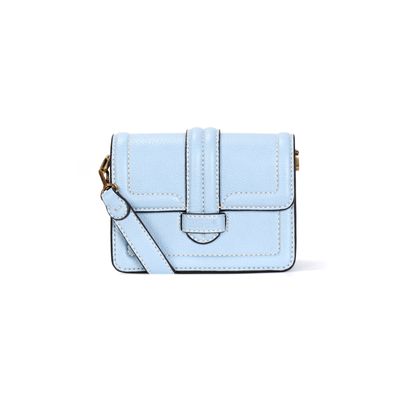 Bolsa Pequena Floater Azul Alça Transversal