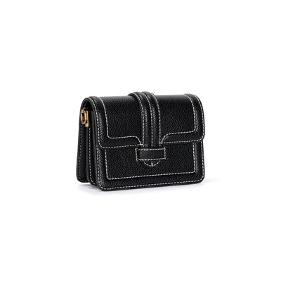 Bolsa Pequena Floater Preta Alça Transversal