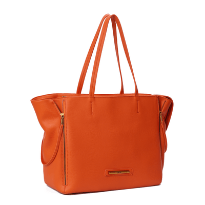Bolsa Grande Floater Laranja Alça De Ombro