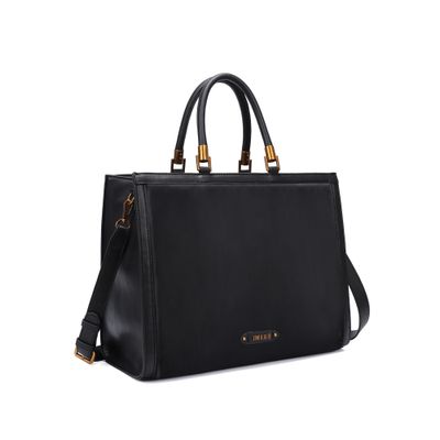 Bolsa Tote Soft Preta Duas Alças