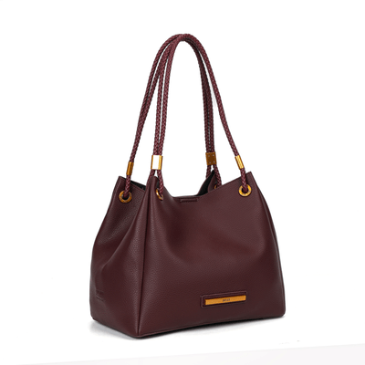 Bolsa Floater Vermelho  Merlot Alça De Ombro