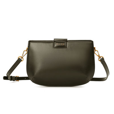 Bolsa Média Soft Verde Alça Transversal