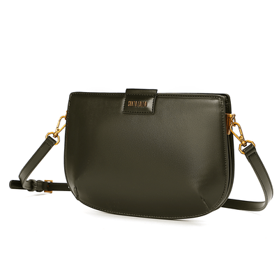 Bolsa Média Soft Verde Alça Transversal