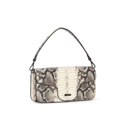 Bolsa Animal Print Estampa Cobra Duas Alças