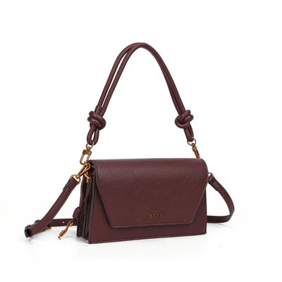 Bolsa Média Floater Vermelho Bordô Duas Alças