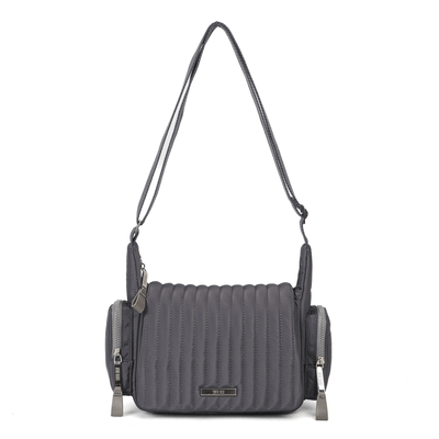 Bolsa Soft Cinza Alça De Ombro
