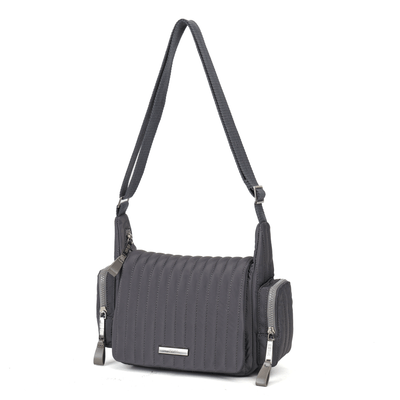 Bolsa Soft Cinza Alça De Ombro
