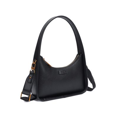 Bolsa Baguete Floater Preta Alça De Ombro