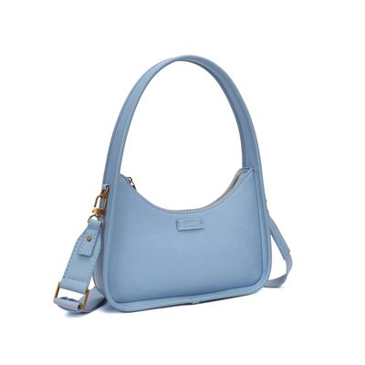 Bolsa Baguete Floater Azul Alça De Ombro