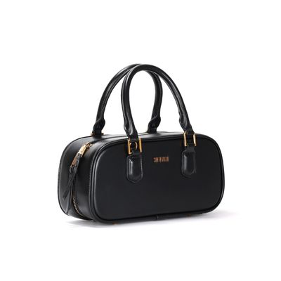 Bolsa Média Soft Preta Duas Alças