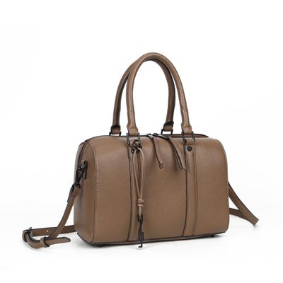 Bolsa Bau Floater Marrom Alça Transversal
