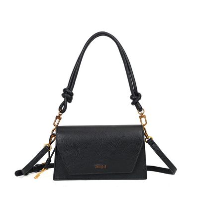 Bolsa Média Floater Preta Duas Alças