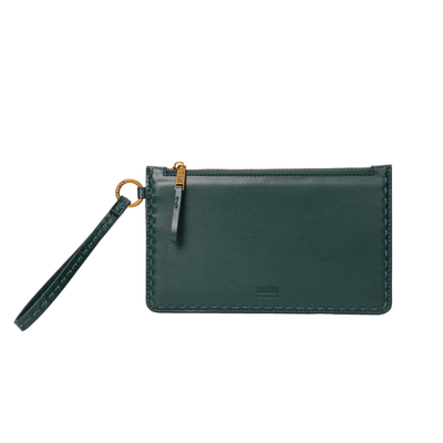 Clutch Soft Verde Alça De Mão