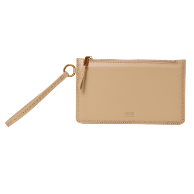 Clutch Soft Bege Alça De Mão
