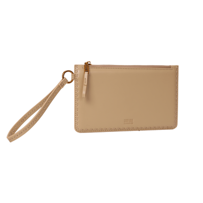 Clutch Soft Bege Alça De Mão