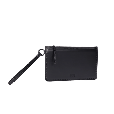 Clutch Soft Preta Alça De Mão