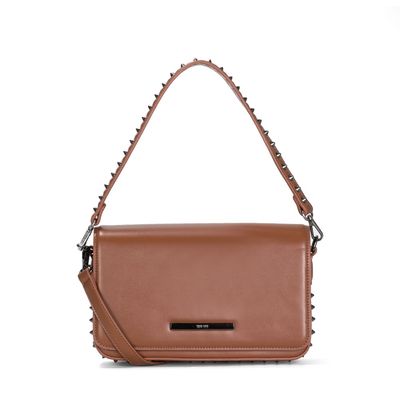 Bolsa Soft Marrom Alça De Ombro