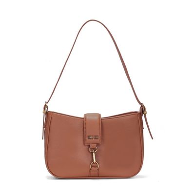 Bolsa Soft Marrom Alça De Ombro