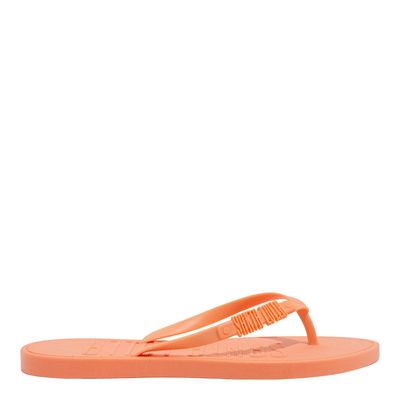 Chinelo Flip Flop Borracha Laranja