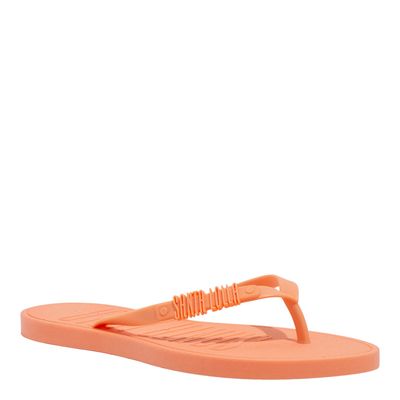 Chinelo Flip Flop Borracha Laranja