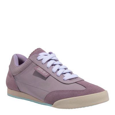 Tênis Couro Camurça Soft Roxo