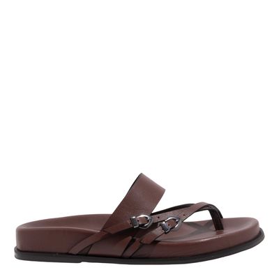 Papete Couro Confort Marrom Dark Cocoa