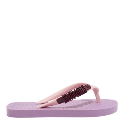 Chinelo Flip Flop Infantil Borracha Lilás Pupine