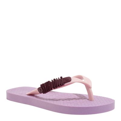 Chinelo Flip Flop Infantil Borracha Lilás Pupine