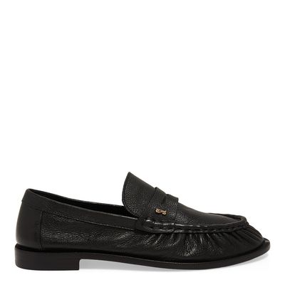 Mocassim Couro Confort Preto