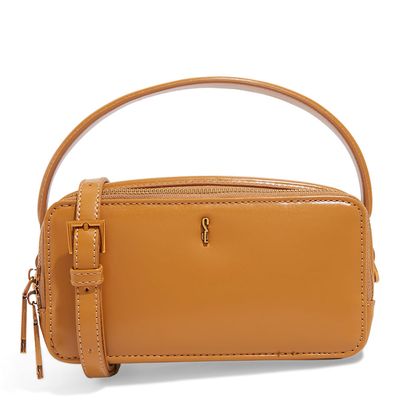 Bolsa Caramelo Lisa Soft Alça De Mão