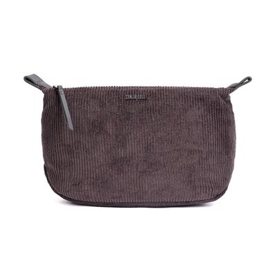 Necessaire Veludo Cinza
