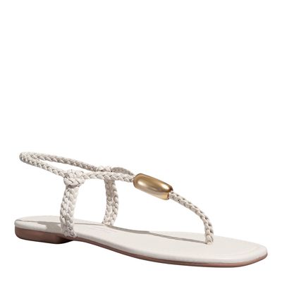 Rasteira Napa Soft Off White