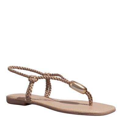 Rasteira Napa Soft Bege