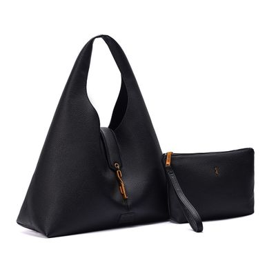 Kit Bolsa Floater Preta E Nécessaire Versátil