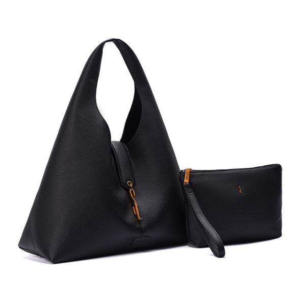 Kit Bolsa Floater Preta E Nécessaire Versátil