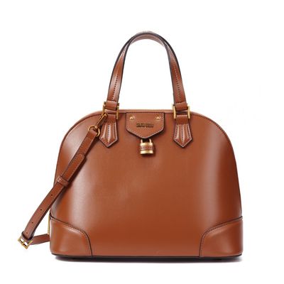 Bolsa Tote Soft Marrom Safari Alça De Mão