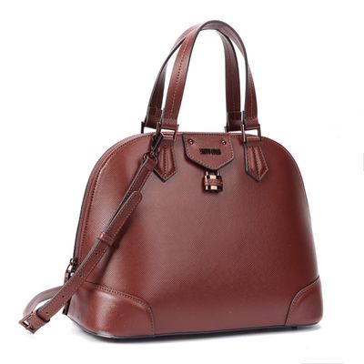 Bolsa Risco Marrom Dark Cocoa Alça Dupla