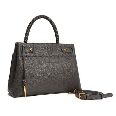 Bolsa Tote Floater Cinza Escuro Alça Dupla