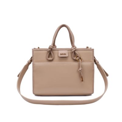 Bolsa Soft Bege Alça Dupla