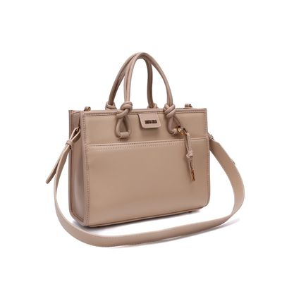Bolsa Soft Bege Alça Dupla