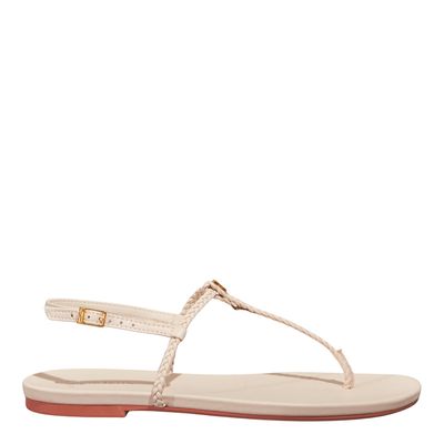 Rasteira Napa Soft Off White