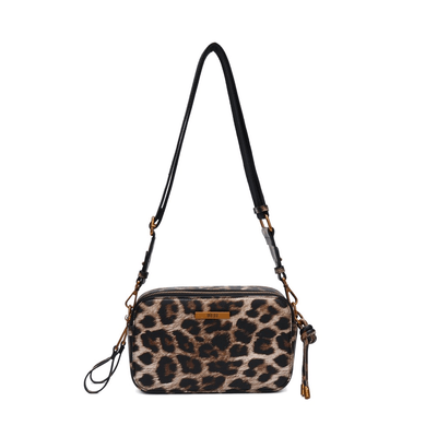 Bolsa Animal Print Onça Alça De Ombro