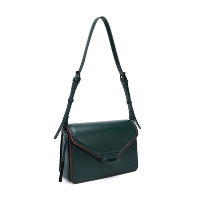 Bolsa Envelope Soft Verde Forest Alça De Ombro