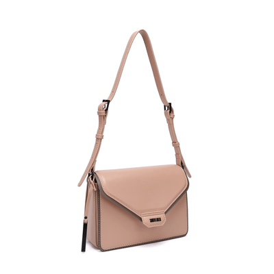 Bolsa Envelope Soft Rosa Alça De Ombro