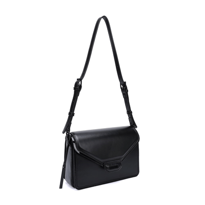 Bolsa Envelope Soft Preta Alça De Ombro