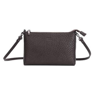 Bolsa Clutch Floater Cinza Alça Transversal