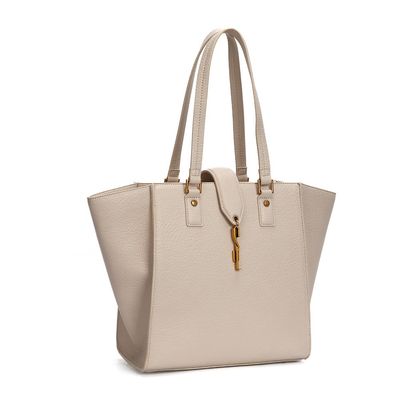 Bolsa Shopper Floater Bege Alça De Ombro