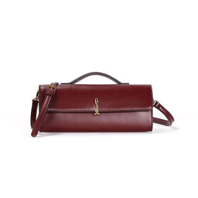 Bolsa Soft Vermelho Bordô Duas Alças