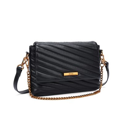 Bolsa Pequena Soft Preto Alça Dupla